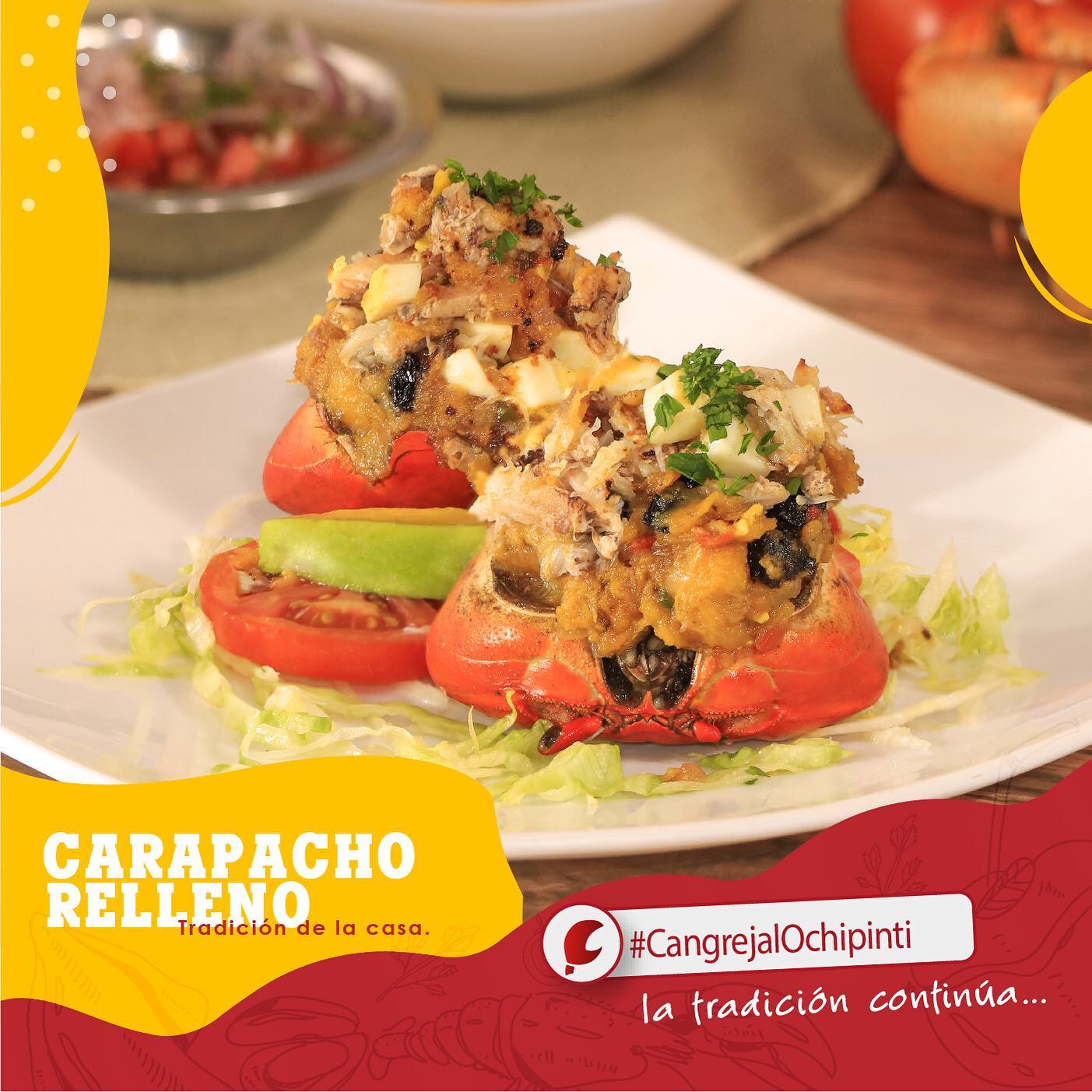 Carapacho Relleno